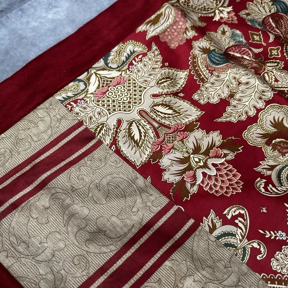 Ralph Lauren Jardinere Bertrand‎ Stripe Custom Shams 21x25.5 Standard Size